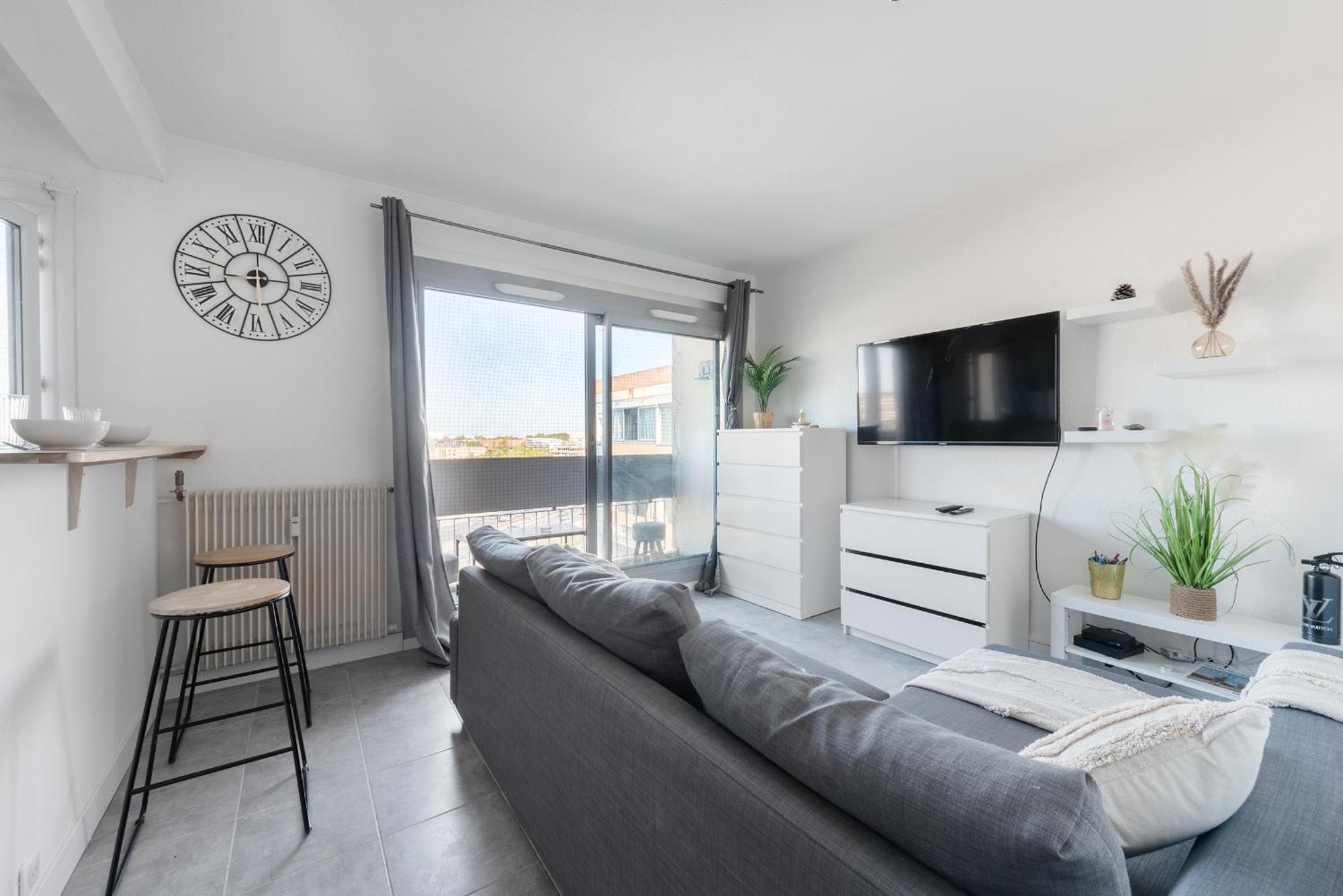 Appartement Cosy T2, Terrasse Privee Et Parking à Toulouse Extérieur photo